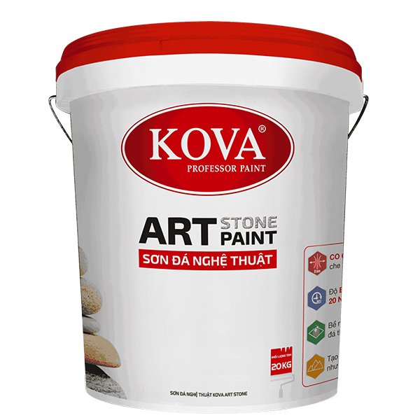 Sơn Đá Nghệ Thuật KOVA Art Stone (Bao bì cũ)