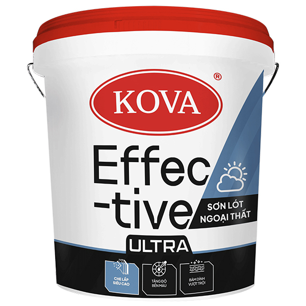 Sơn lót ngoại thất kháng kiềm KOVA Effective Ultra