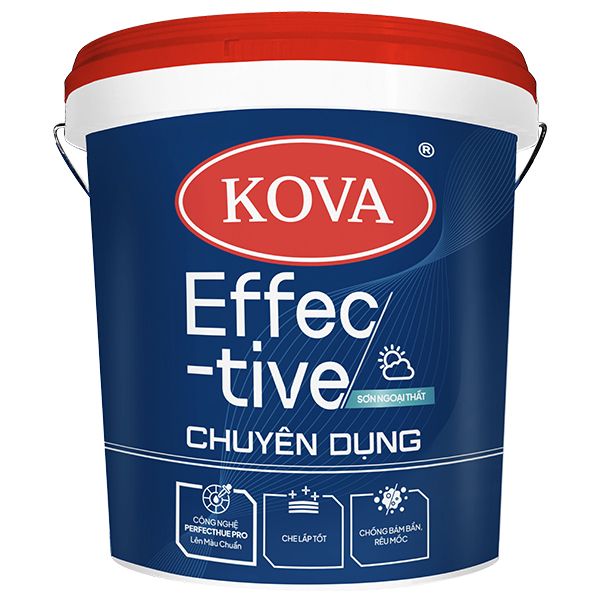 Sơn ngoại thất KOVA Effective Chuyên Dụng