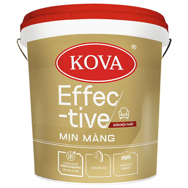 Sơn nội thất KOVA Effective Mịn Màng