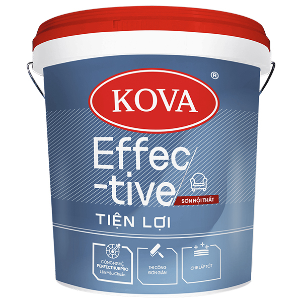 Sơn nội thất KOVA Effective Tiện Lợi