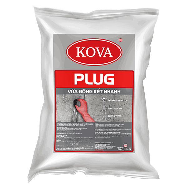VỮA ĐÔNG KẾT NHANH KOVA PLUG